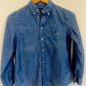 Blue Denim Boy’s Shirt
